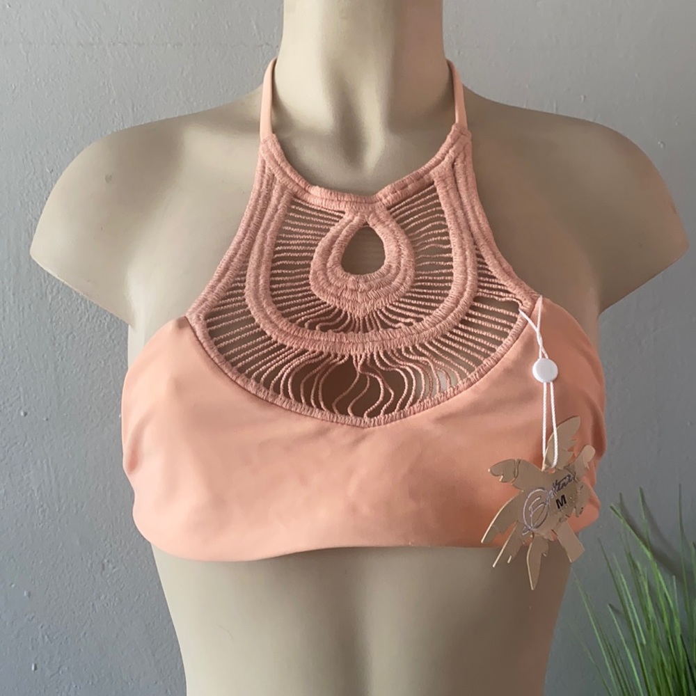 Peach color Crochet 🧶 Halter